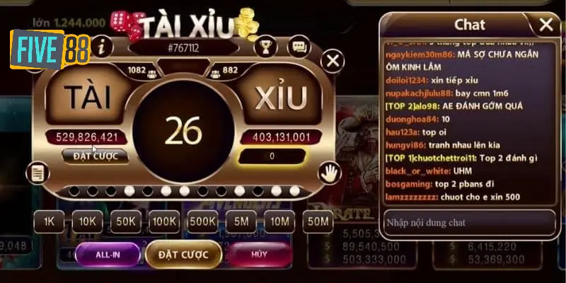 Tài Xỉu FIVE88